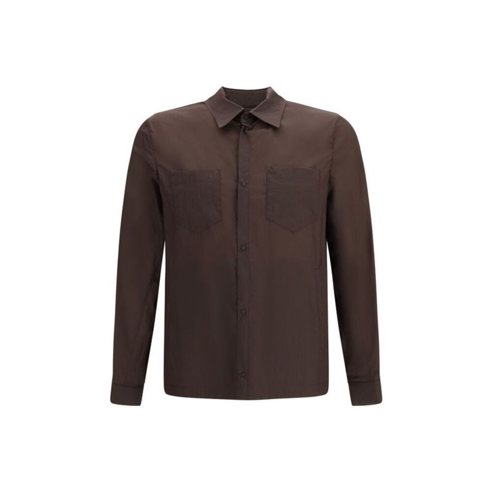 Herno Brown Polyamide Men's Shirt